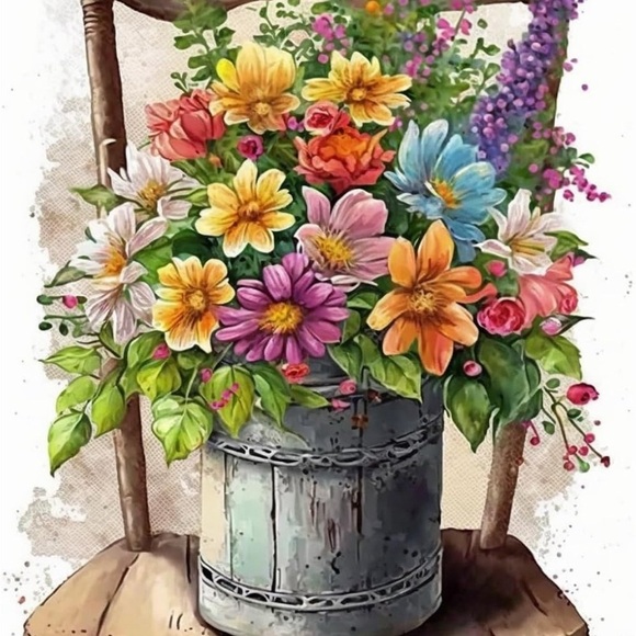 Winter Deer Landscape Art Print (052) - Picture 1 of 4